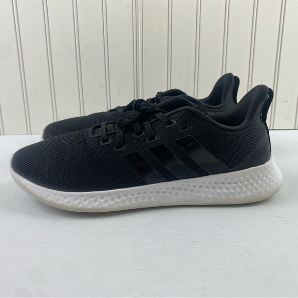 Adidas Women’s Puremotion Black/Black Cloudfoam Comfort‎ Sneakers Shoes Sz 10.5 - Picture 5 of 11